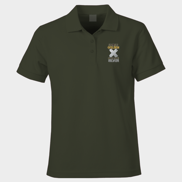 Silence Is Golden Polo Shirt