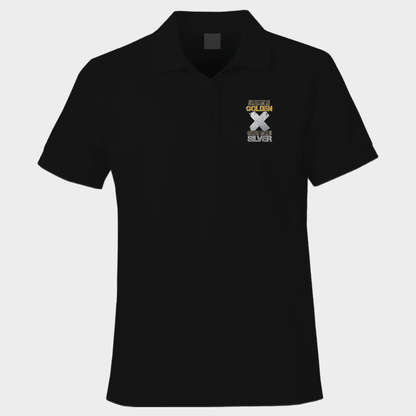 Silence Is Golden Polo Shirt