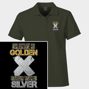 Silence Is Golden Polo Shirt