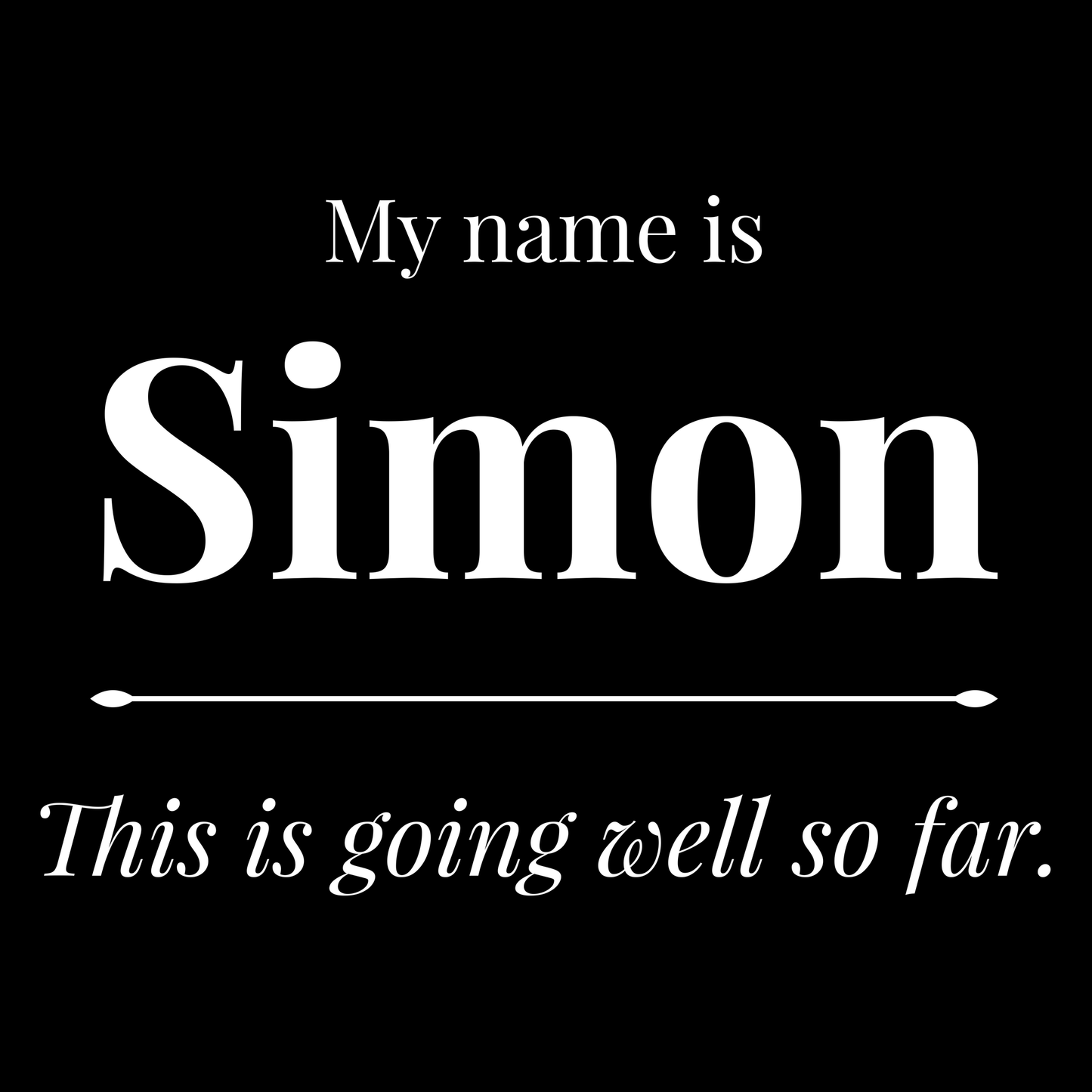 Simon T Shirt