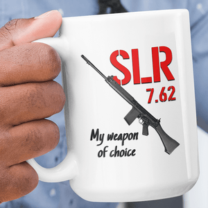 SLR, My Weapon Of Choice Jumbo Mug