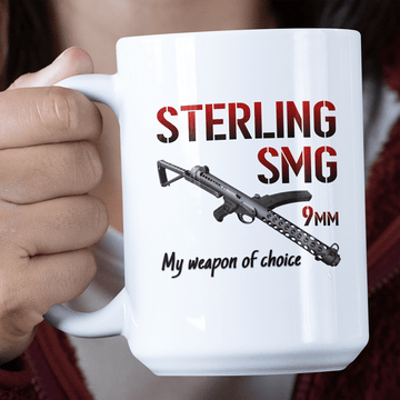 SMG, My Weapon Of Choice Jumbo Mug