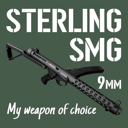 SMG, My Weapon Of Choice T Shirt
