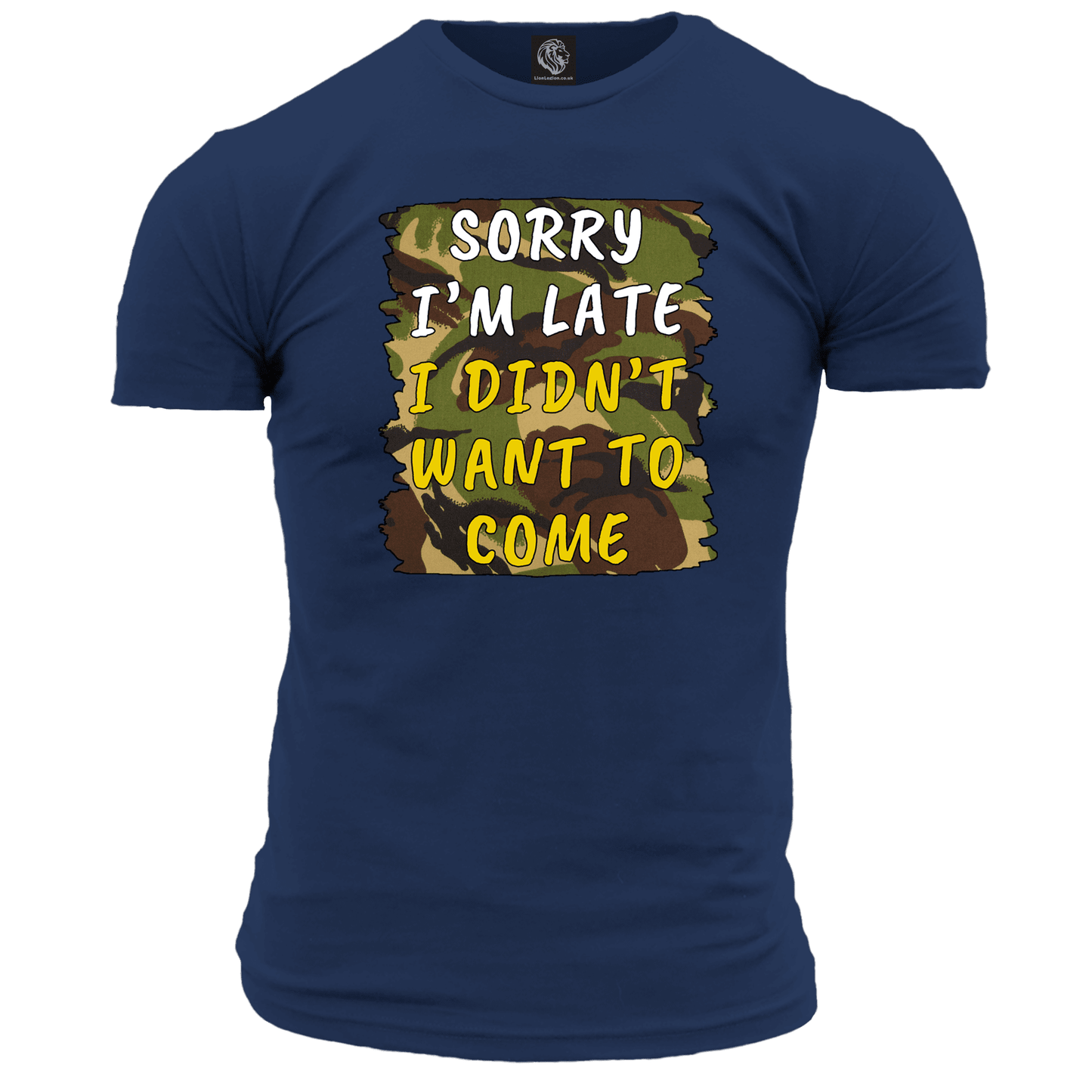 Veteran T Shirt Sorry Im Late