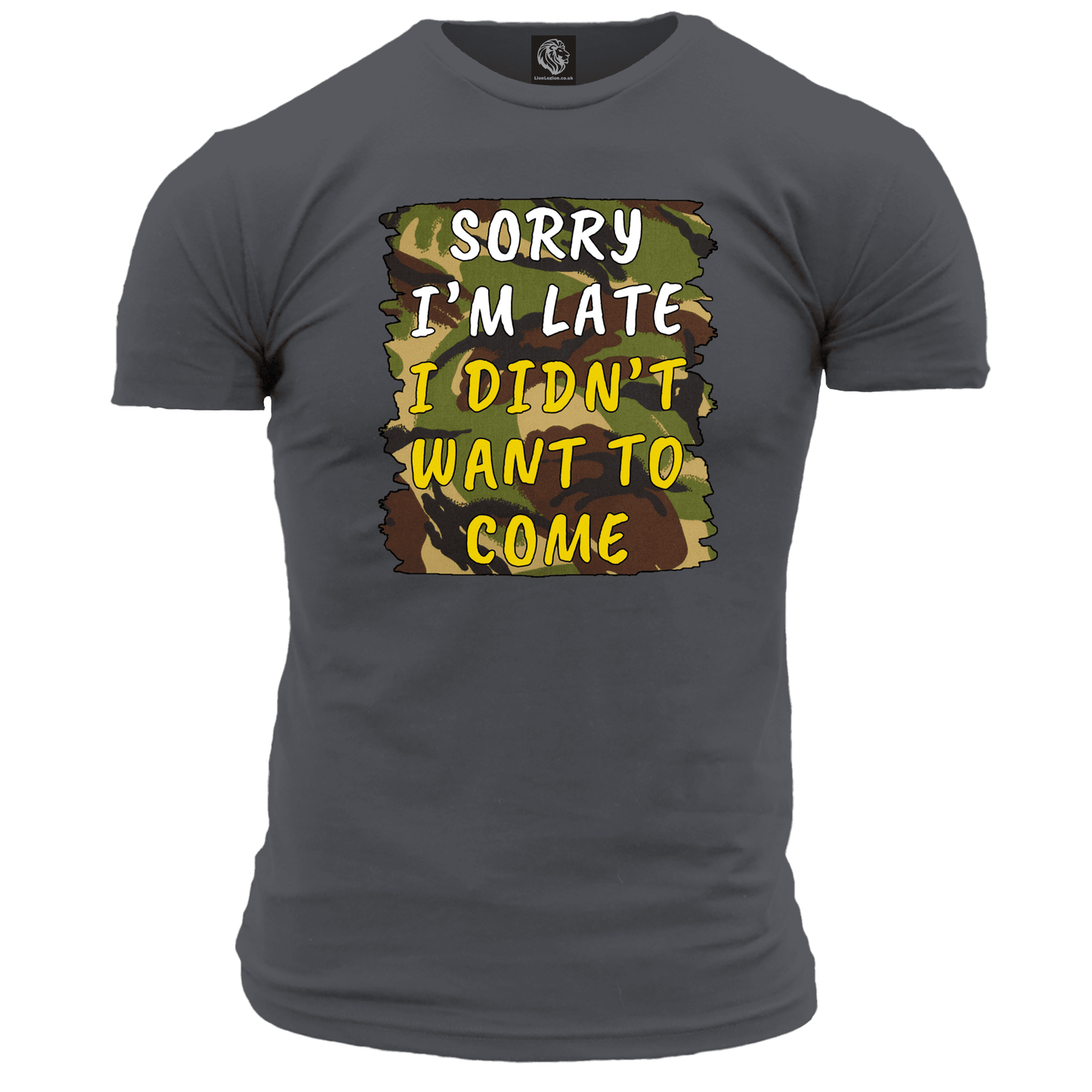 Veteran T Shirt Sorry Im Late