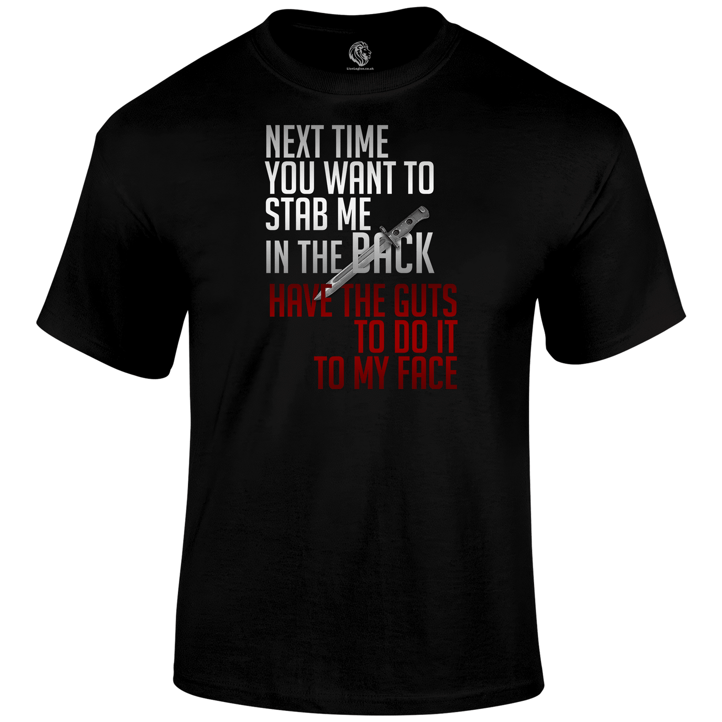 Stab Me In The Back Veteran T Shirt