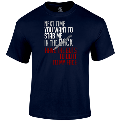 Stab Me In The Back Veteran T Shirt