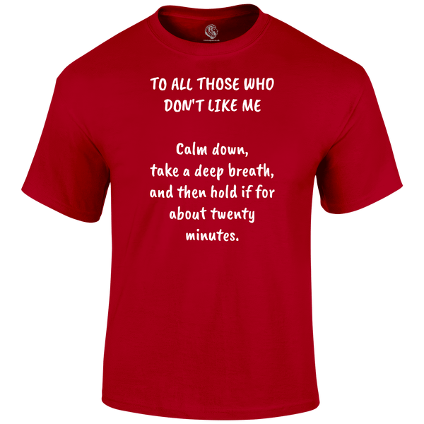 funny t shirt Take A Breath