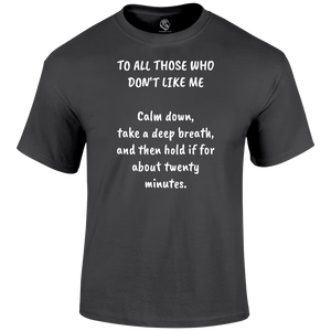 funny t shirt Take A Breath