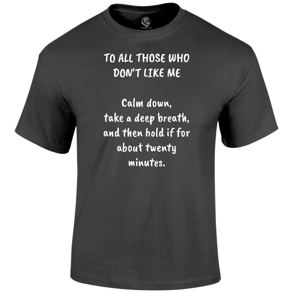 funny t shirt Take A Breath