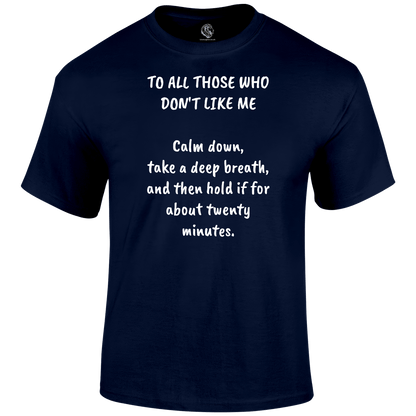 funny t shirt Take A Breath