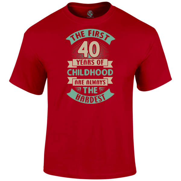 The First Forty T Shirt