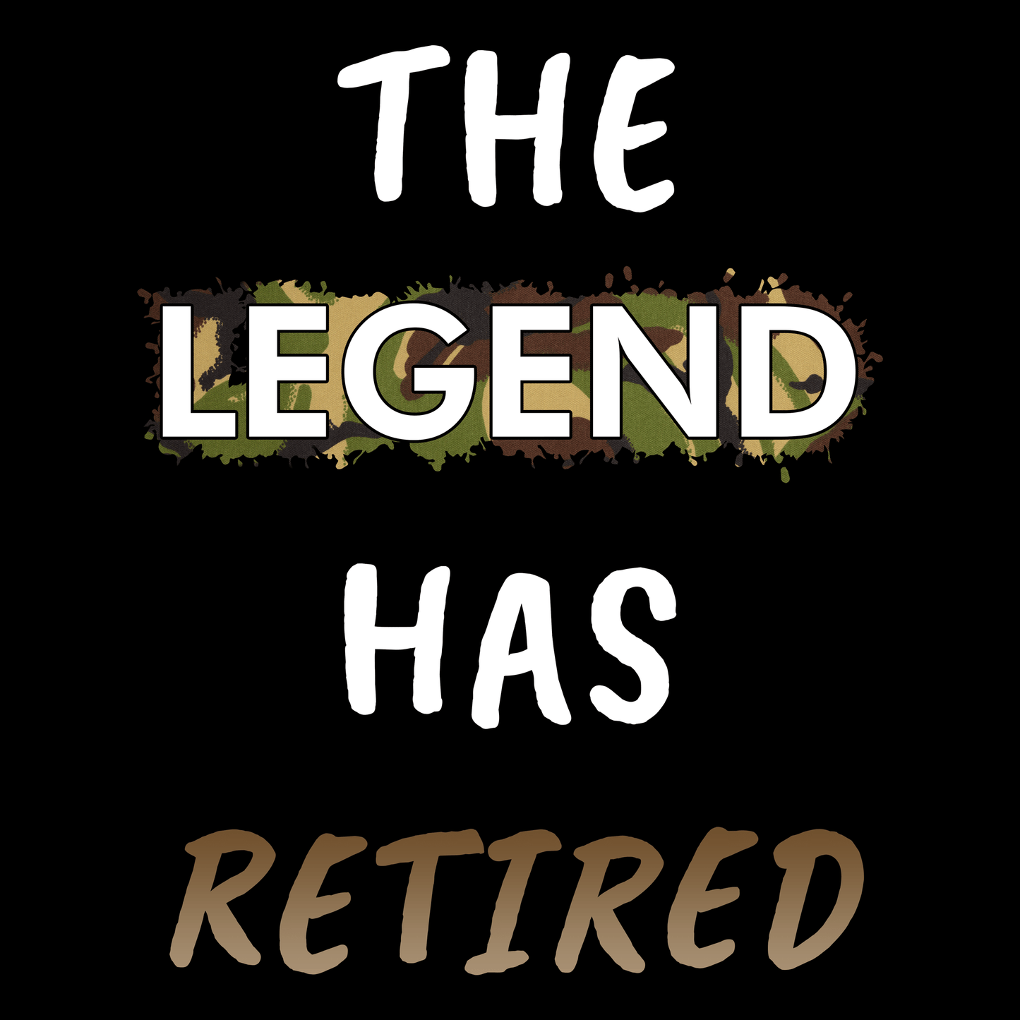 The Legend Has Retired T Shirt