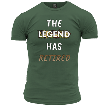 The Legend Has Retired Unisex T Shirt