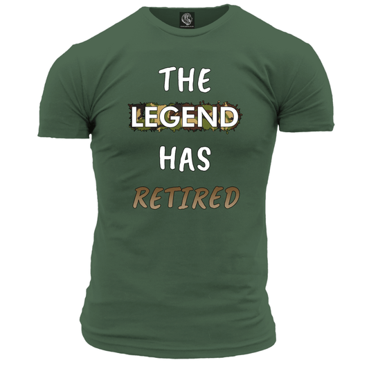 The Legend Has Retired T Shirt