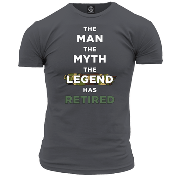 The Man The Myth The Legend Retired Unisex T Shirt