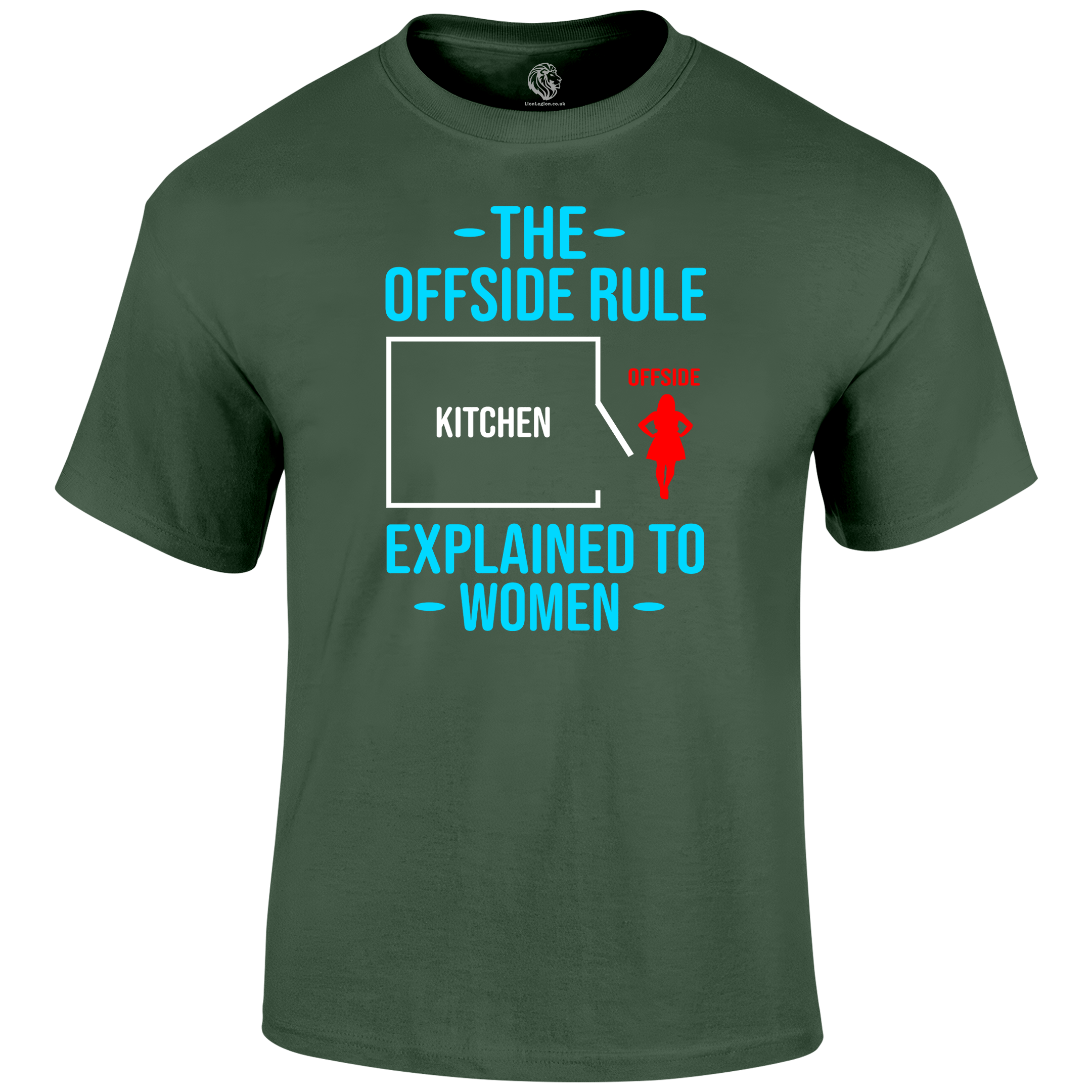 Offside Rule Explained To Women | Funny Football Tee