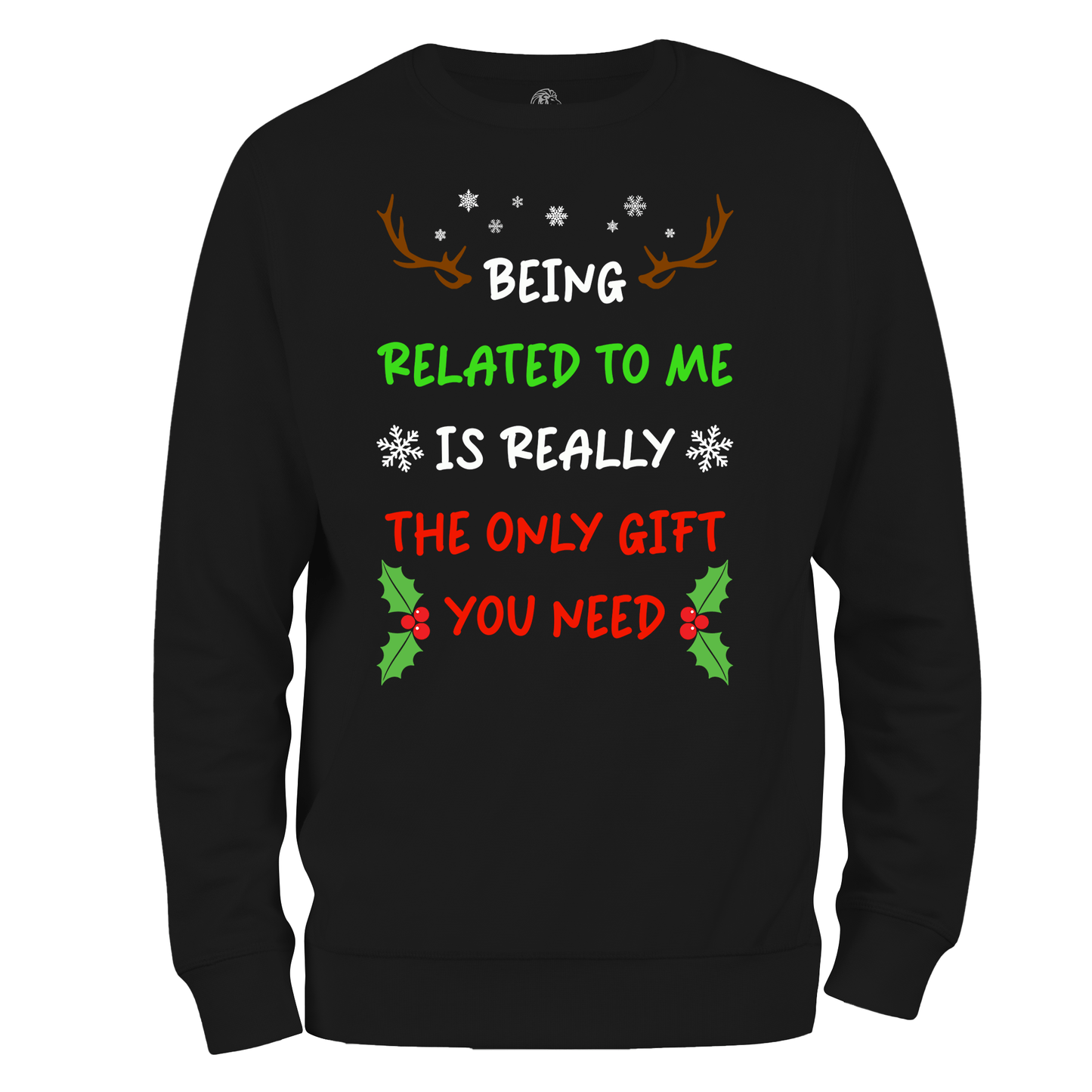 Funny Christmas Jumper The Only Gift