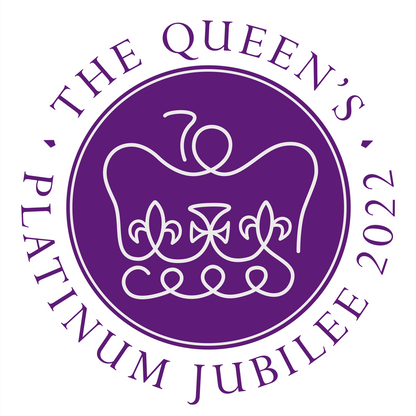 The Queen's Platinum Jubilee 2022 Cotton Tea Towel