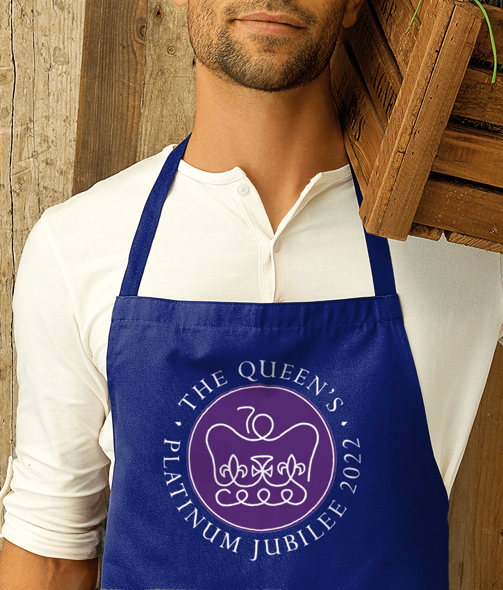The Queen's Platinum Jubilee 2022 Premier Cotton Apron