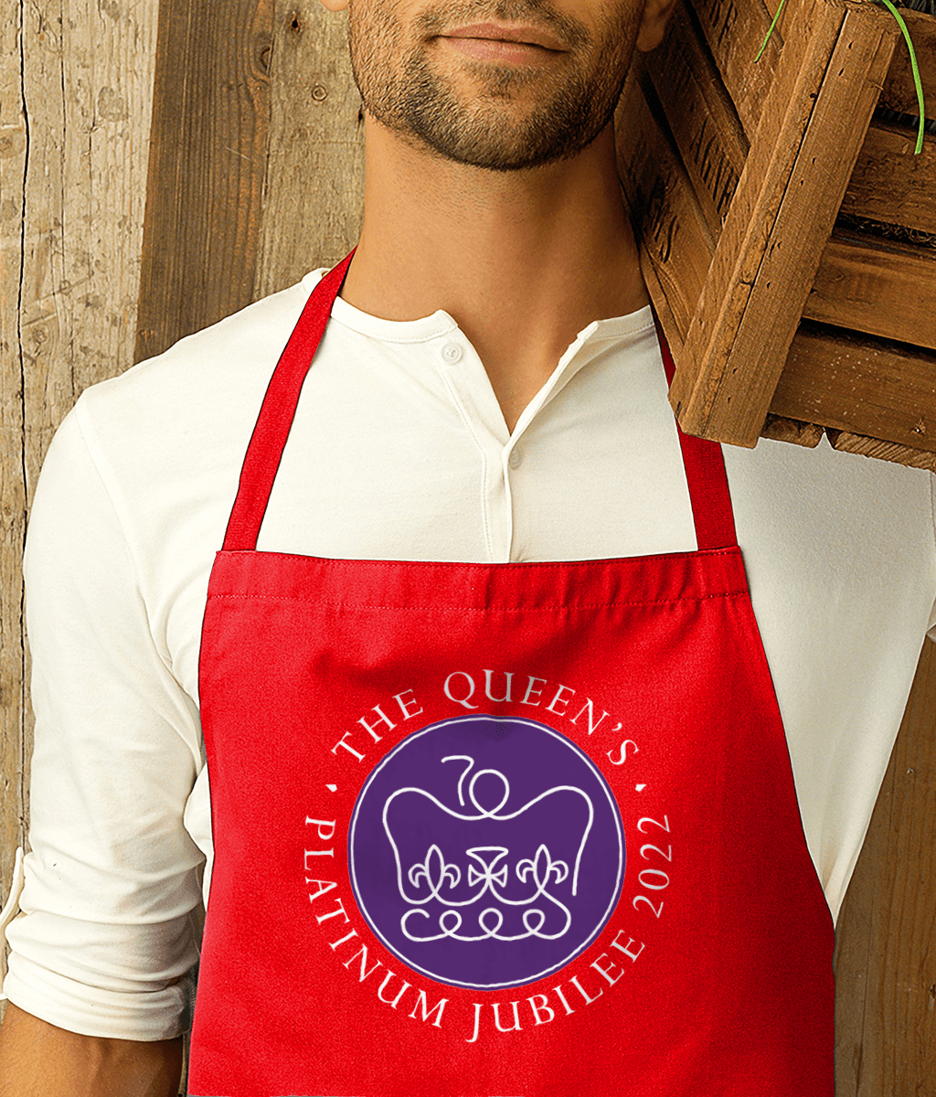 The Queen's Platinum Jubilee 2022 Premier Cotton Apron
