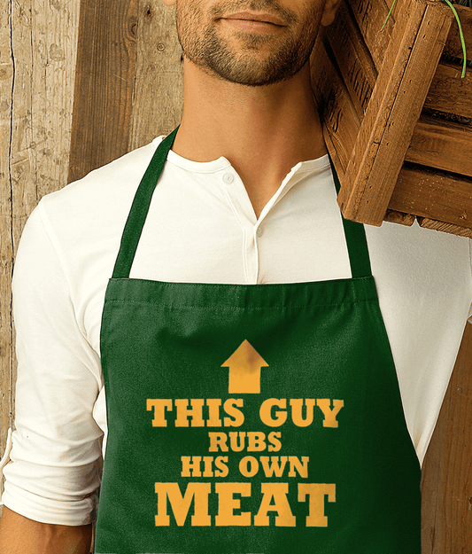 Funny Apron This Guy Premier Cotton