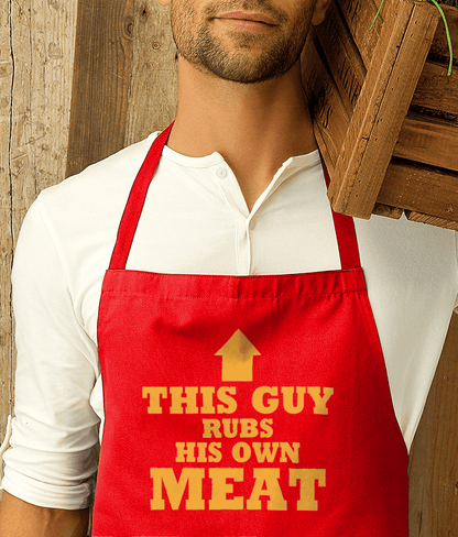 Funny Apron This Guy Premier Cotton