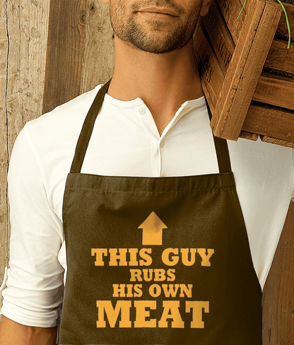 Funny Apron This Guy Premier Cotton