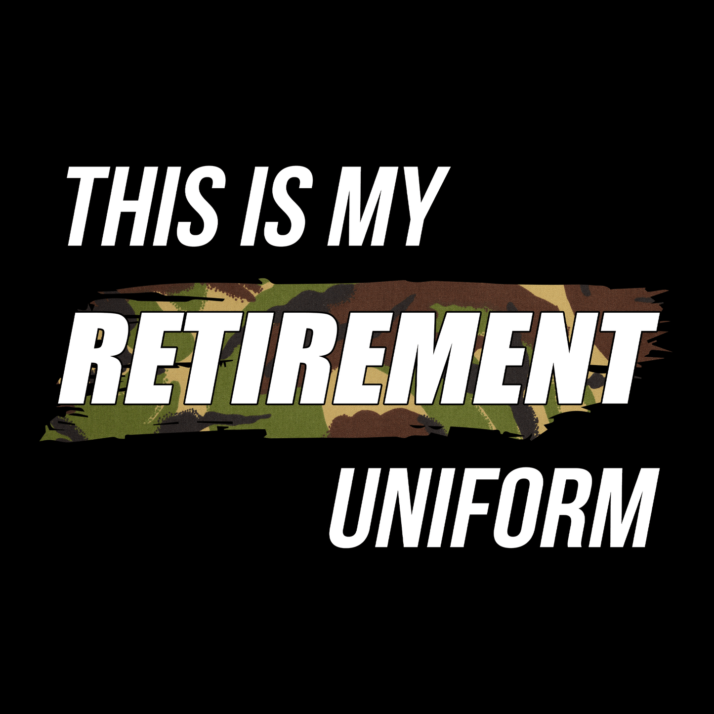 This Is My Retirement Uniform Unisex T Shirt