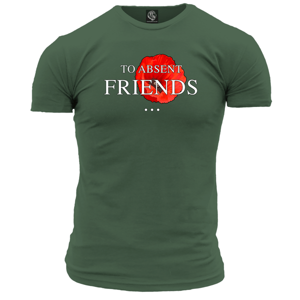 To Absent Friends T Shirt