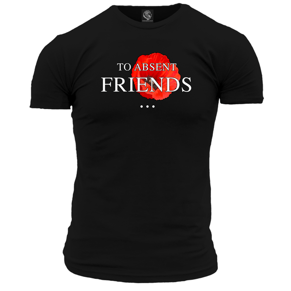 To Absent Friends T Shirt