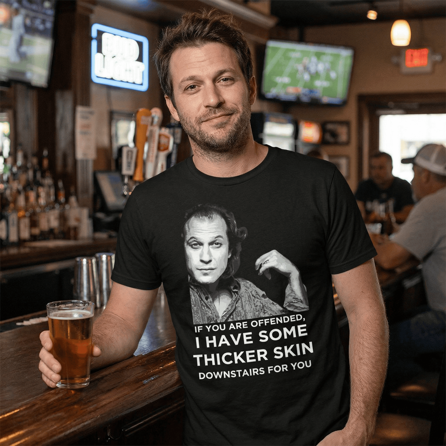 Thick Skin T Shirt by Lion Legion 