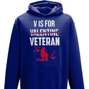 V For Veteran Hoodie