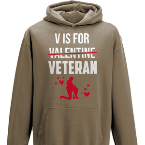 V For Veteran Hoodie