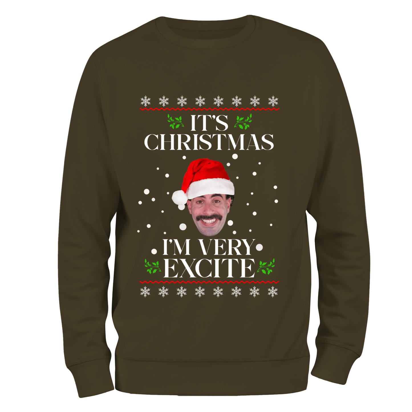 Funny Christmas Jumper Very Excite