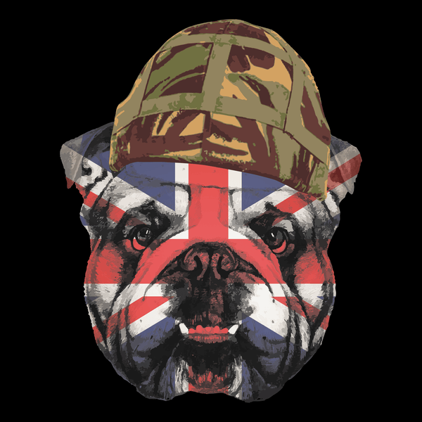 Veteran Bulldog T Shirt