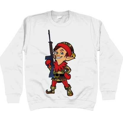 Veteran Elf Unisex Christmas Jumper