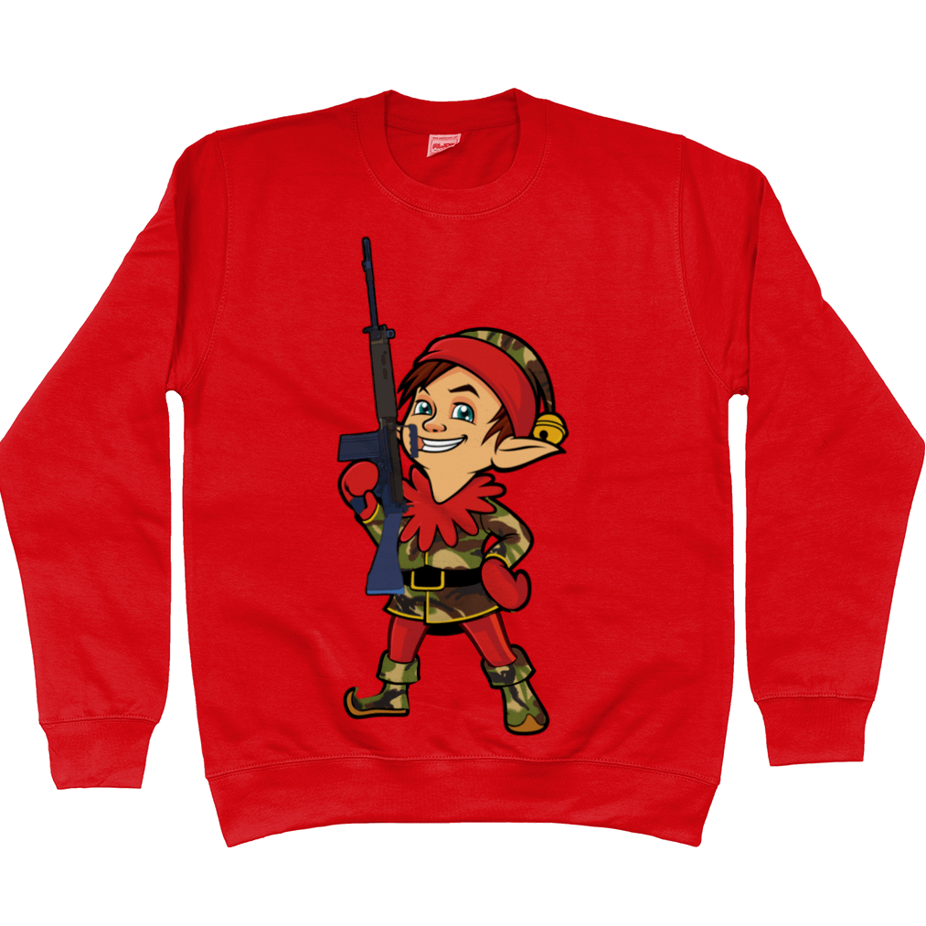 Veteran Elf Christmas Jumper