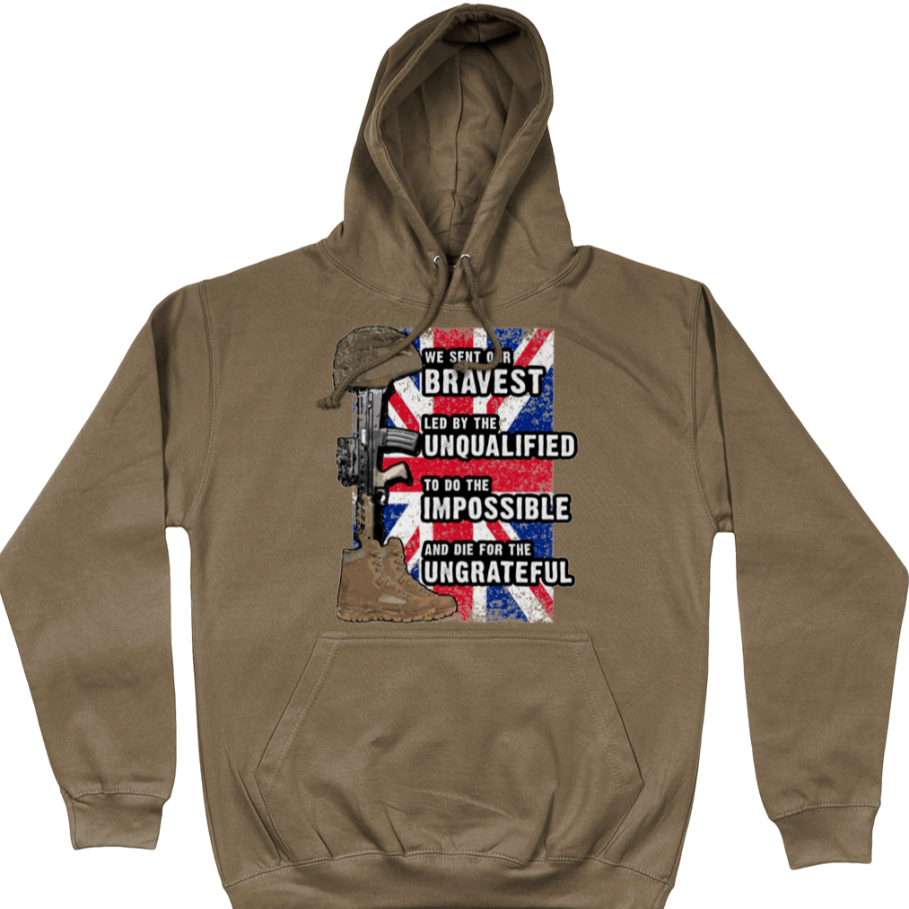 Remembrance Day Hoodie We Sent Our Bravest