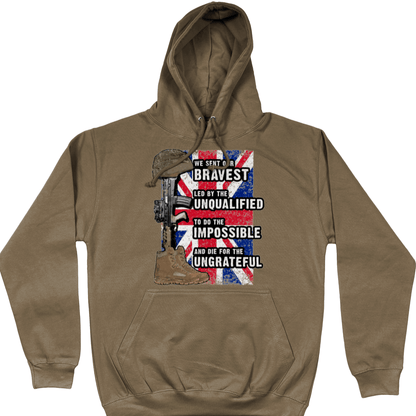 Remembrance Day Hoodie We Sent Our Bravest