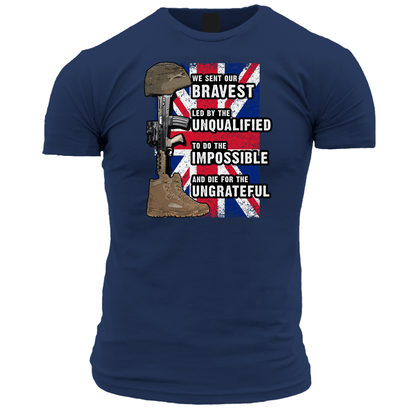 We Sent Our Bravest Unisex T-Shirt