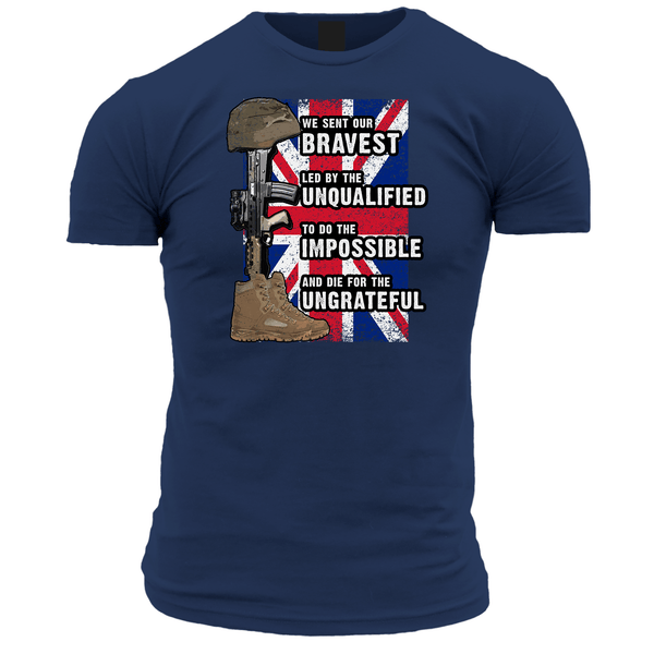We Sent Our Bravest Unisex T-Shirt