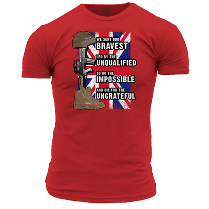 We Sent Our Bravest Unisex T-Shirt