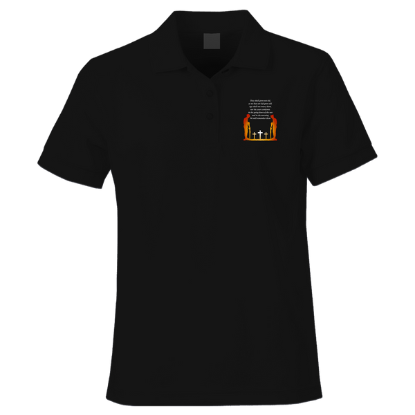 Remembrance Day Polo Shirt We Will Remember Them (3)