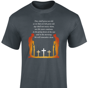 We Will Remember Them (3) T Shirt