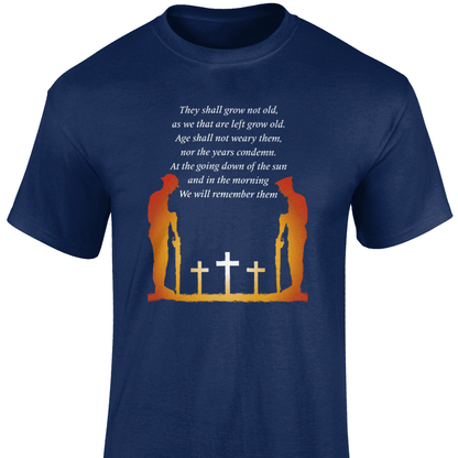 Remembrance Day T Shirt We Will Remember Them (3)
