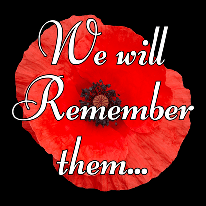 Remembrance Day Sweatshirt We Will Remember Them