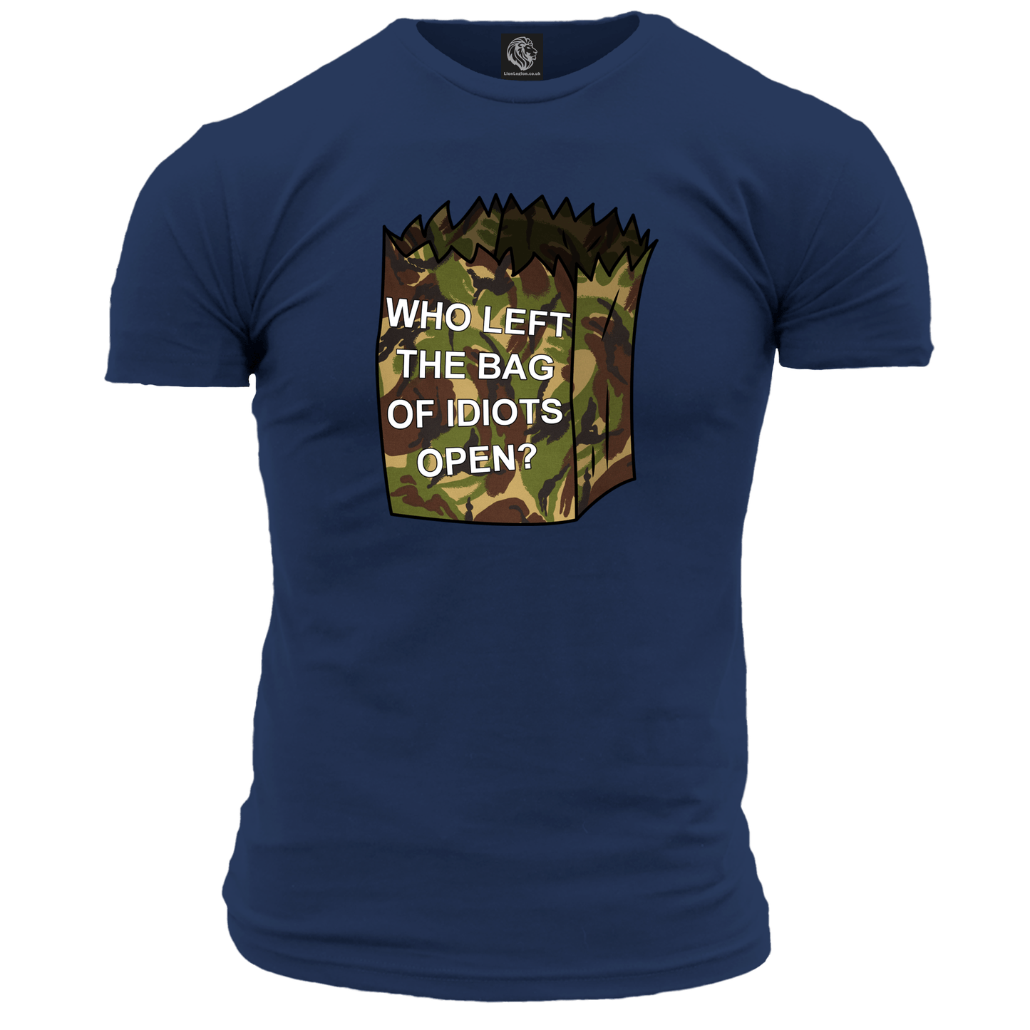 Who Left The Bag Of Idiots Open Unisex T Shirt