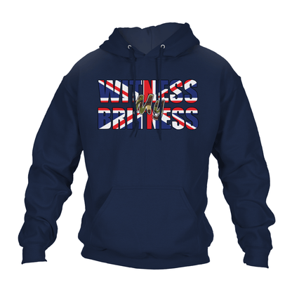 Patriotic Hoodie Witness My Britness