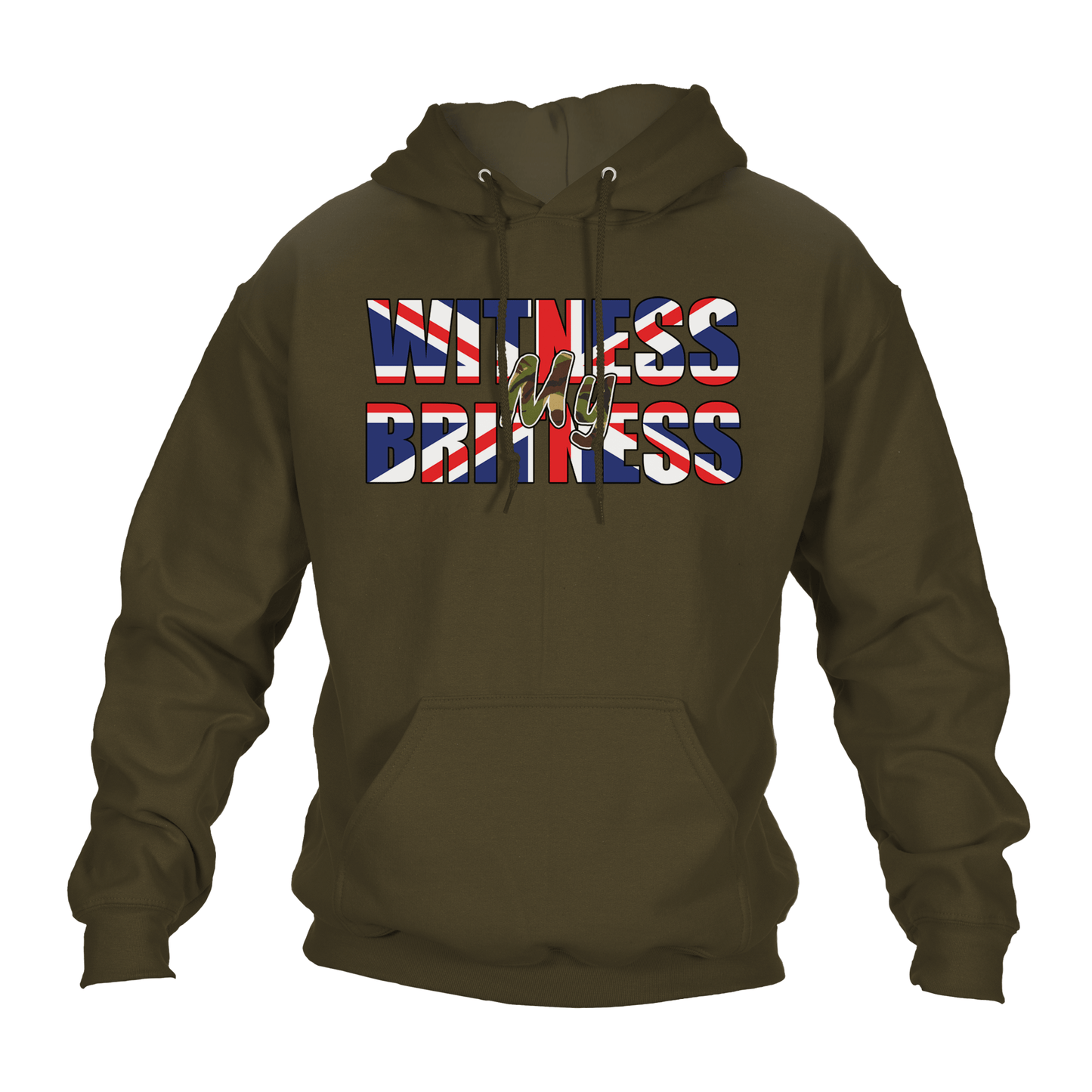 Patriotic Hoodie Witness My Britness